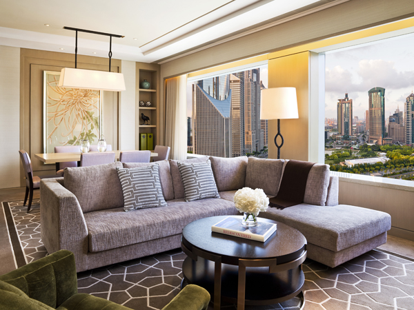 Shanghai Pudong lujiazui Luxury 2BR Service Apartment in IFC Residence